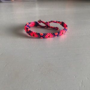 Tie bracelet